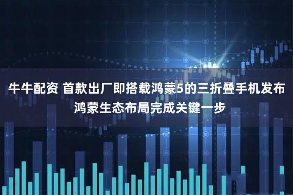 牛牛配资 首款出厂即搭载鸿蒙5的三折叠手机发布  鸿蒙生态布局完成关键一步