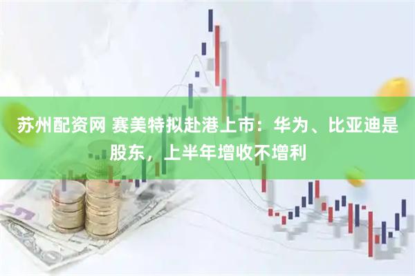苏州配资网 赛美特拟赴港上市：华为、比亚迪是股东，上半年增收不增利