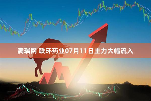 满瑞网 联环药业07月11日主力大幅流入